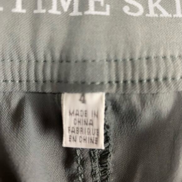 Toad & Co Flextime Skinny Pant Gray Outdoors Womens Size 4 - Picture 7 of 11